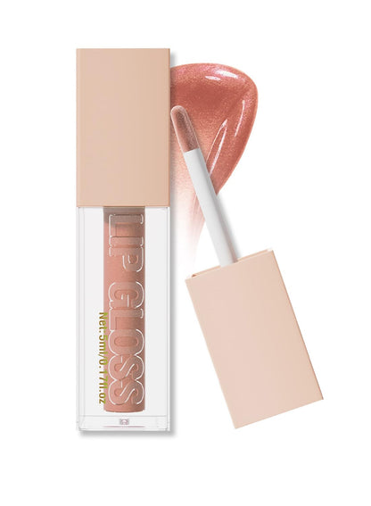 NOVO Lip Glossy, Lasting Shiny Hydrating Lightweight Deep Nourishing Plumping Glaze 03