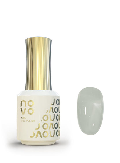 novo Jelly Gel Nail Polish, Sheer Nail Polish, UV LED Gel for DIY 12ml-NC10# White