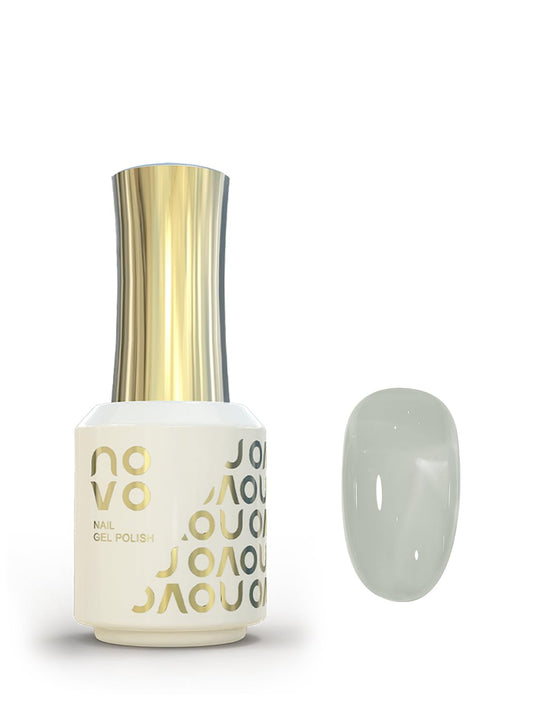 novo Jelly Gel Nail Polish, Sheer Nail Polish, UV LED Gel for DIY 12ml-NC10# White
