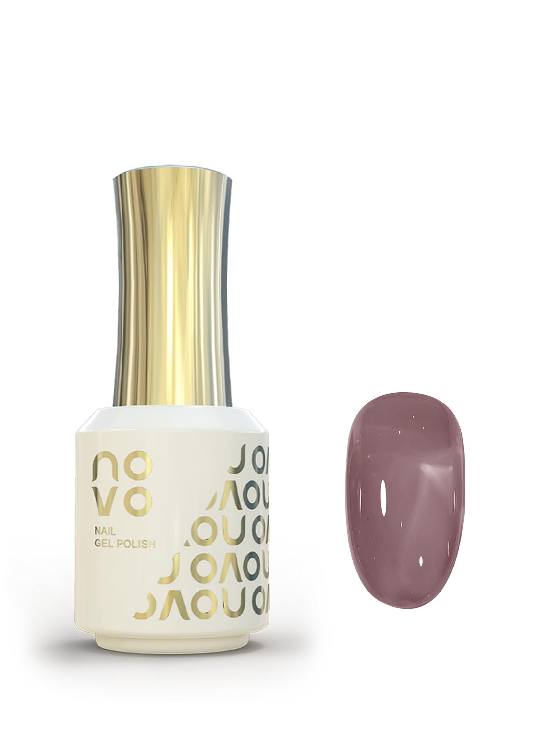 novo Jelly Gel Nail Polish, Sheer Nail Polish, UV LED Gel for DIY 12ml-NC99# Purple