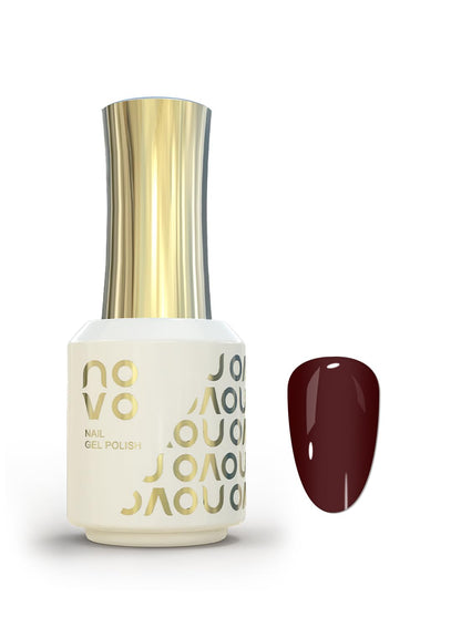 novo Rubber Base Gel, Shiny UV LED Gel Nail Polish for Women 12ml-NB1# Nude Beige