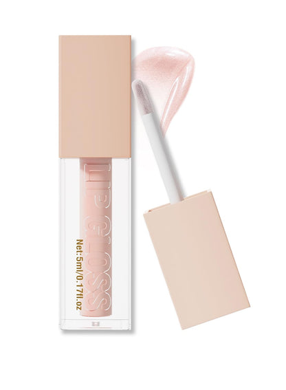 NOVO Lip Glossy, Lasting Shiny Hydrating Lightweight Deep Nourishing Plumping Glaze 03