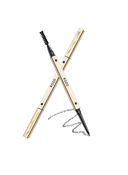 NOVO Eyebrow Pencil with Spiral Brush, Micro-Fine Tip, Waterproof Brow Pen - NO.802