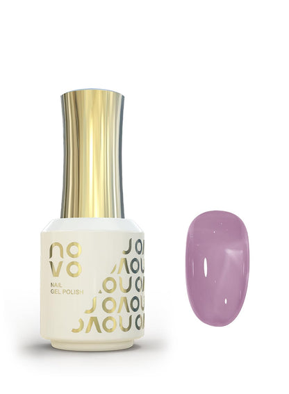 novo Jelly Gel Nail Polish, Sheer Nail Polish, UV LED Gel for DIY 12ml-NC92# Purple
