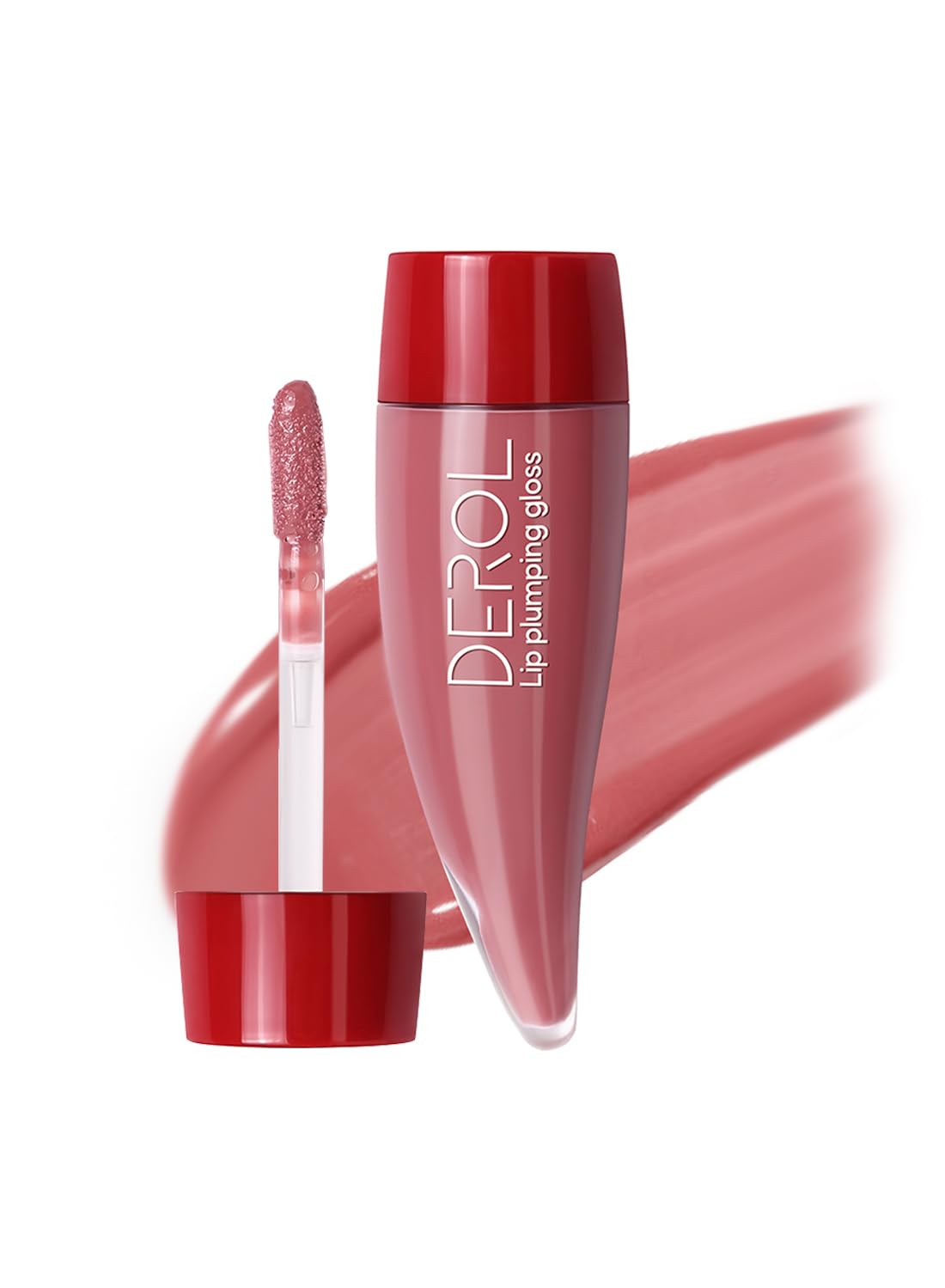 NOVO Mirror Lip Gloss, Moisturizing Long Lasting Liquid Lipstick with Essential Oil and Peppermint, Full Coverage Lightweight & High Shine Tint for Women