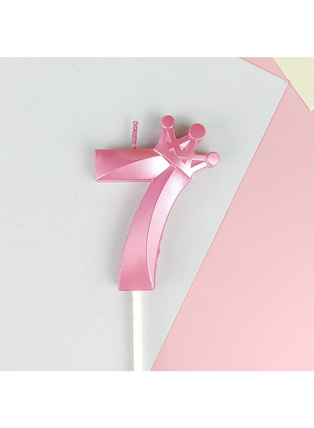 Birthday Number Candles for Cake Decoration, Glittery Cake Toppers with Cute Designs, Perfect for Kids' Parties, Anniversaries, and Celebrations-
