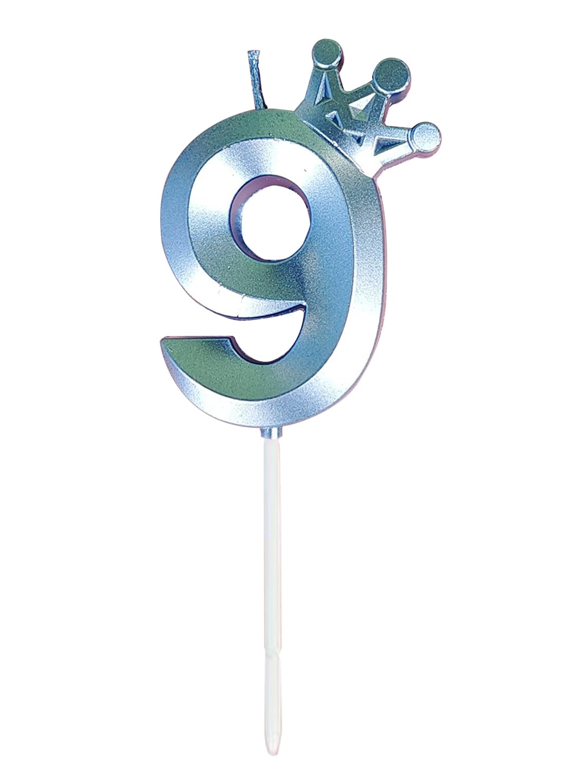 Birthday Number Candles for Cake Decoration, Glittery Cake Toppers with Cute Designs, Perfect for Kids' Parties, Anniversaries, and Celebrations-