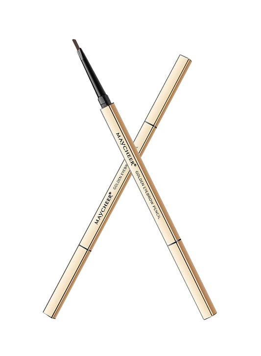 NOVO Eyebrow Pencil with Spiral Brush, Micro-Fine Tip, Waterproof Brow Pen 01