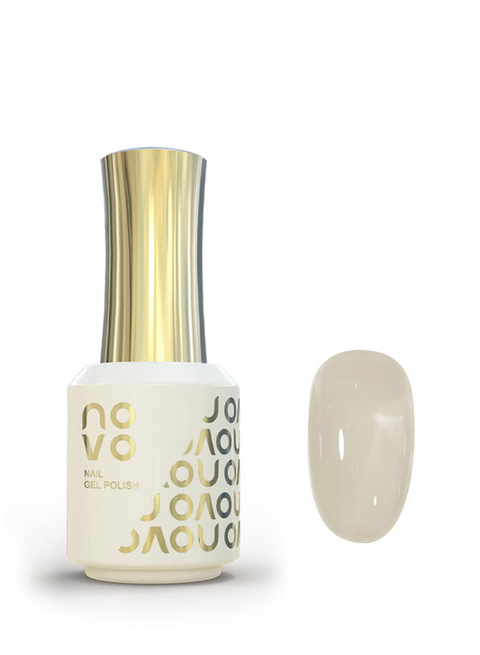 novo Jelly Gel Nail Polish, Sheer Nail Polish, UV LED Gel for DIY 12ml-NC6# White