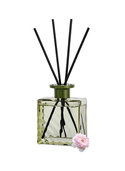 NOVO Reed Diffuser, Tea Fragrance Scented Oil with 4 Reed Sticks, Natural Long Lasting Air Freshener 200ml-White Tea