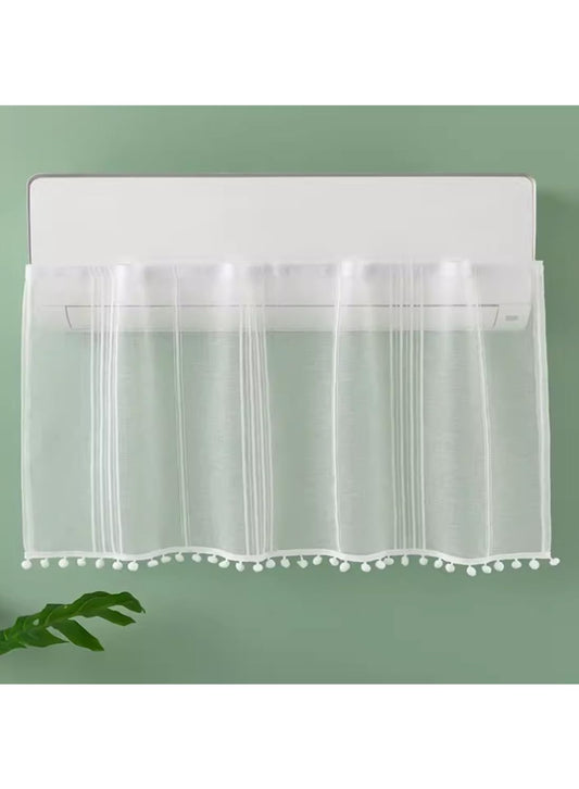 NOVO Velcro Curtains, Pongee No Drill Curtain, 100% Blackout, 1 Panel, W150 x H200CM, Fits Windows 75-100CM Wide, Beige