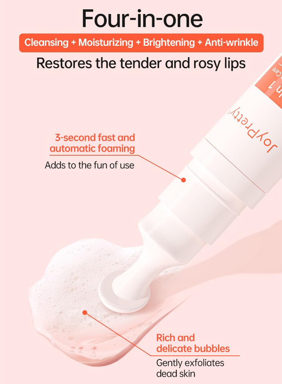 NOVO Lip Moisturizer, 4-in-1 Hydrating Lip Mask, Lip Care to Fade Lip Lines 8g
