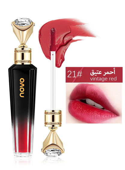 Matte Lip Gloss, Lightweight Waterproof Lipstick for Women 3g