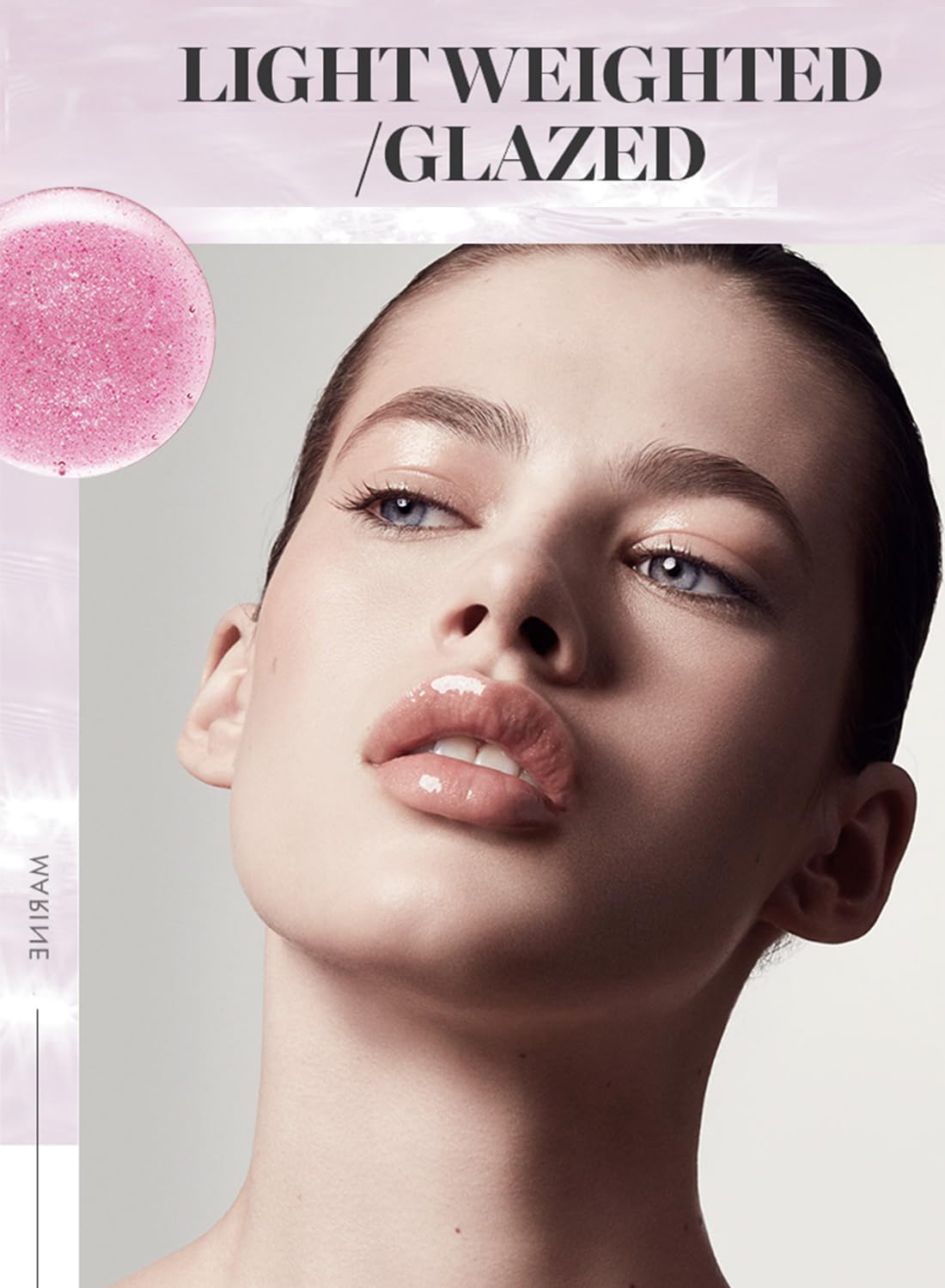 NOVO Jelly Lipstick Liquid - Waterproof High Pigment Lip Gloss, Long-Lasting and Lightweight Lips Stain (Bright Red B07)