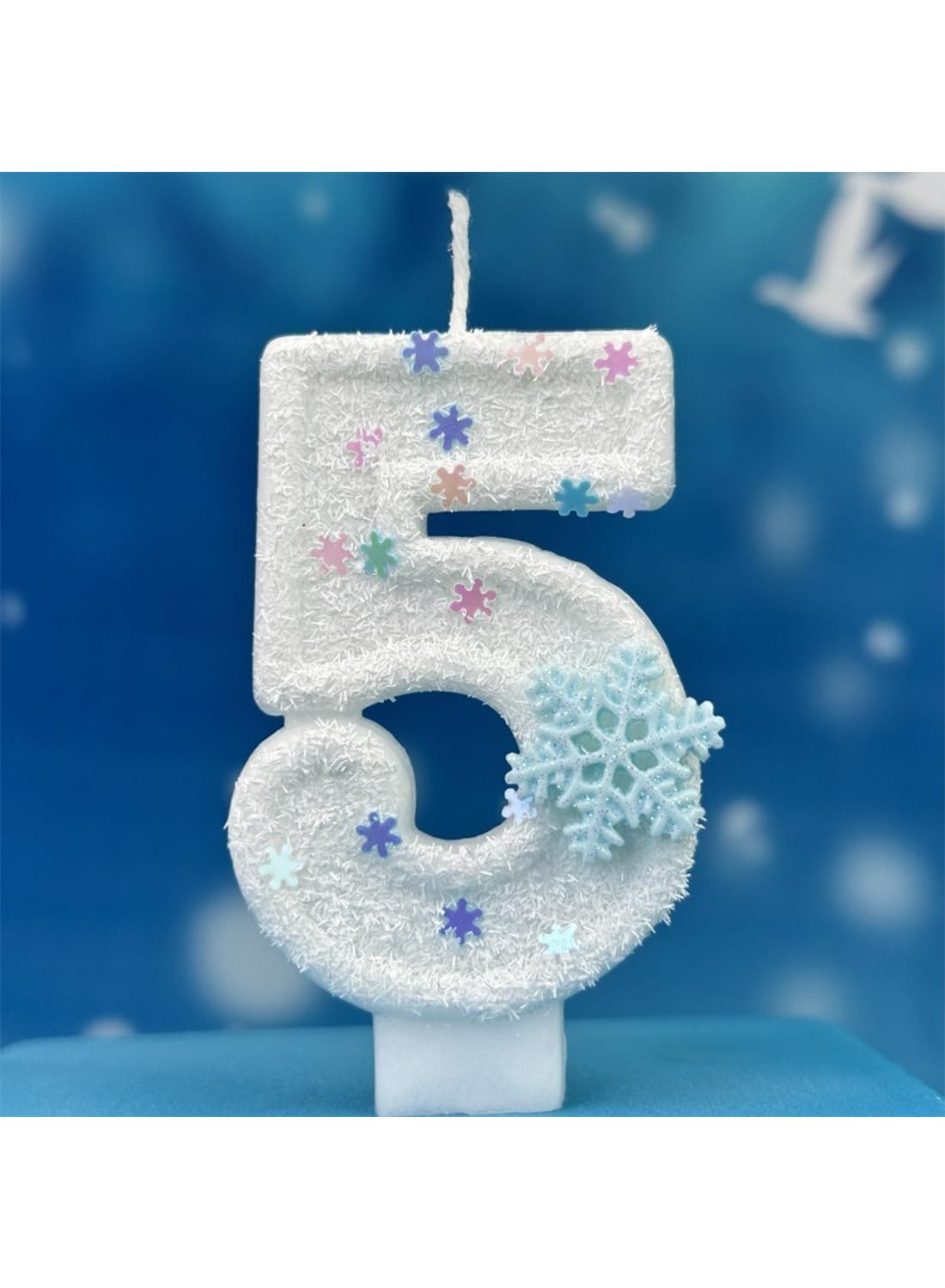 7cm Birthday Number Candles for Cake Decoration, Glittery Cake Toppers with Cute Designs, Perfect for Kids' Parties, Anniversaries, and Celebrations-Green Turtle(No.0)