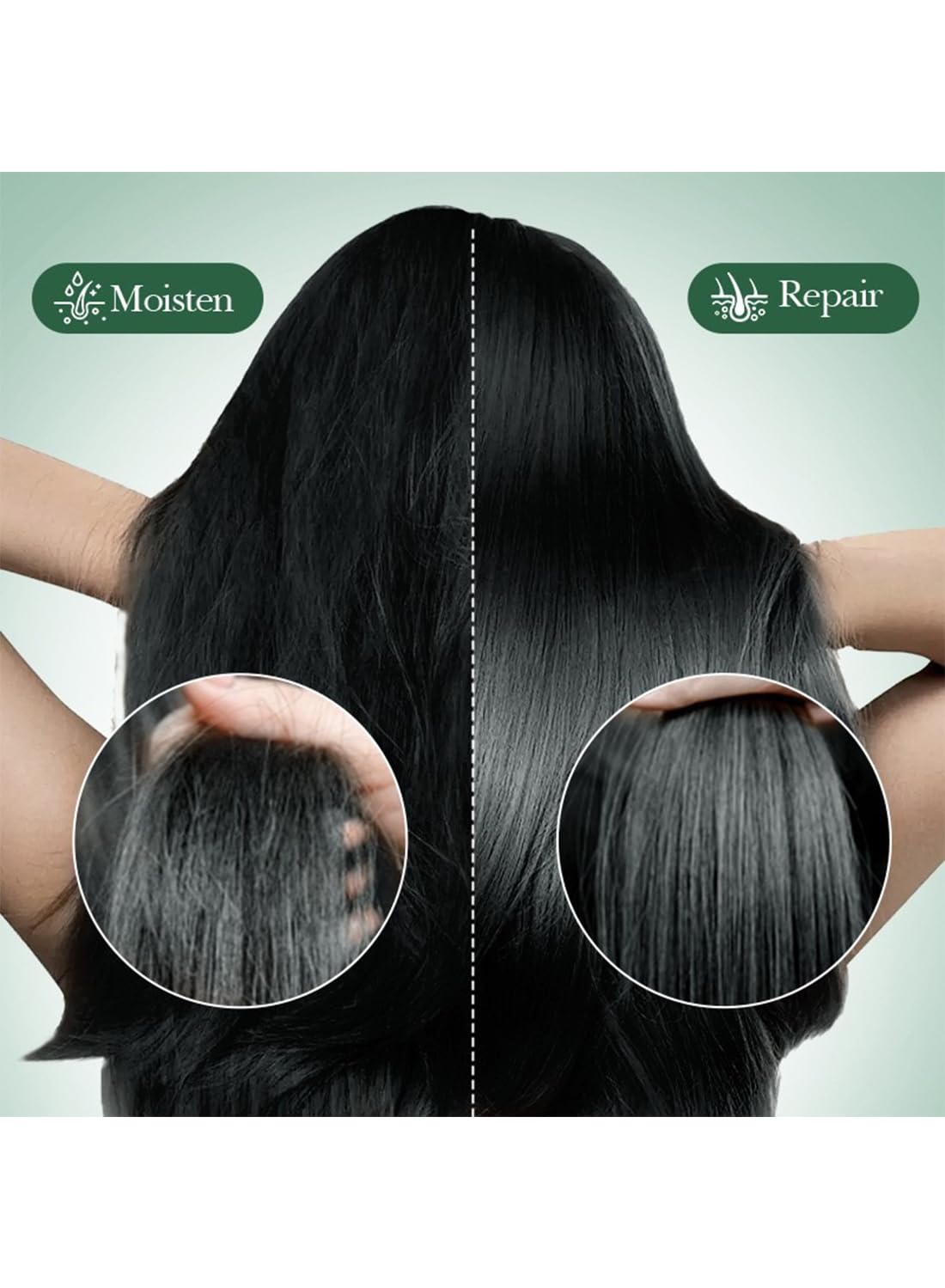 Keratin Hair Mask, Essence Care Reduce Frizz, Repair Damage, 500ml