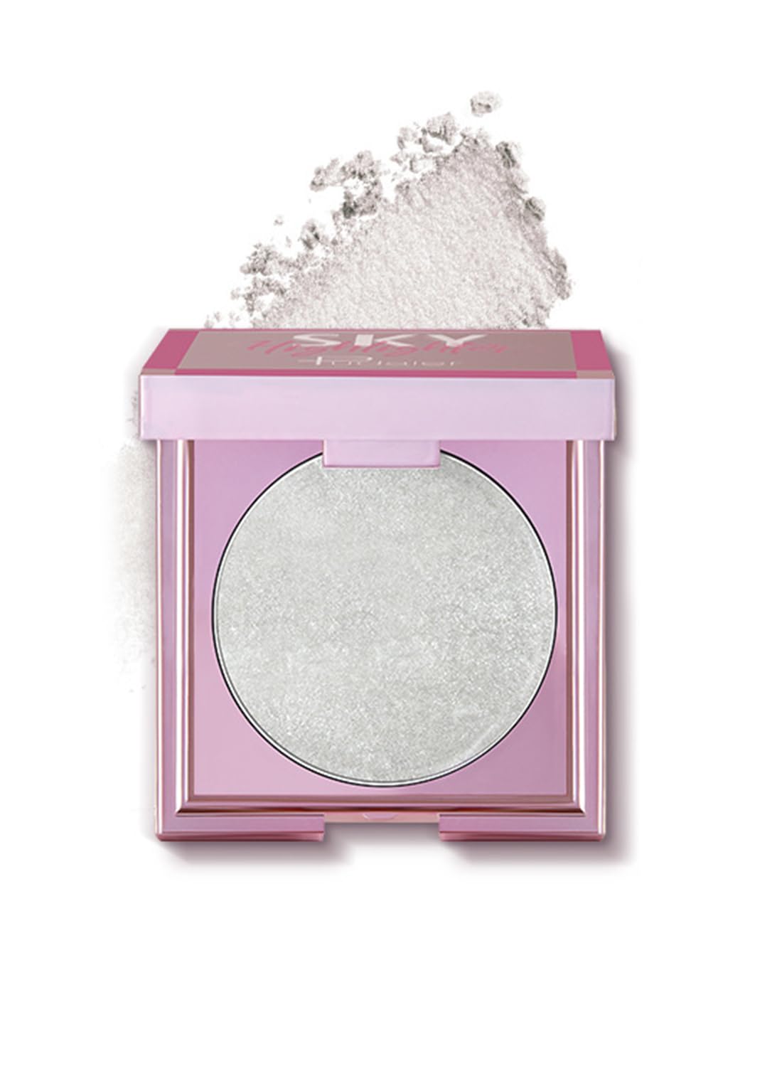 NOVO Highlighter Powder, Shimmering Glitter Long Lasting Waterproof Contour, Smooth Silk Fine Natural Illuminator for Nose Eye Face Body, Creates 3D Look 8G NO.01