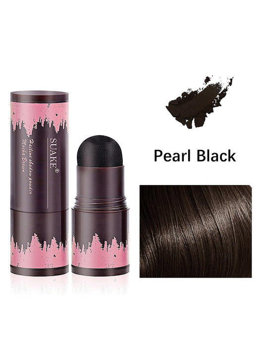 NOVO Hairline Shadow Powder with Puff Touch, Instant Hair Root Concealer Hair Loss, Natural Quick Cover Sweat Proof Grey Hair Coverage for Unisex