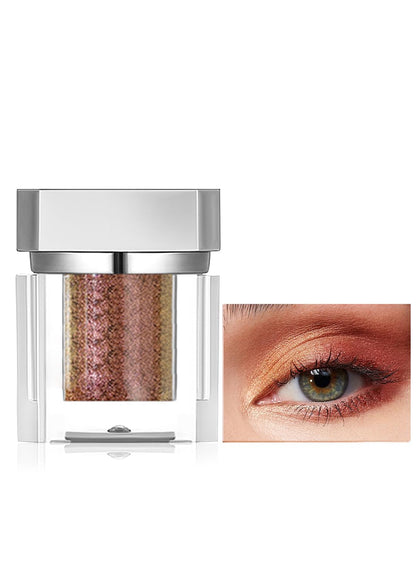 NOVO Eyeshadow Cream, Matte Glitter Shimmer Long-Lasting Highly Pigmented Mashed Potato Eyeshadow Powder, Long Wearing Eye Makeup Pink/Purple S700