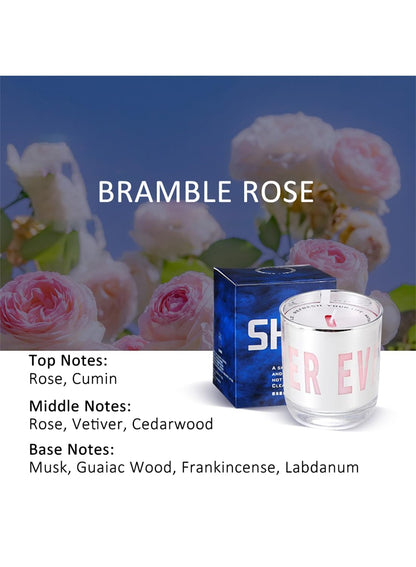 NOVO Scented Candle, 150g Natural Soy Wax Blend with Pure Essential Oils, Translucent Cup Creates Ambient Vibe for Home-