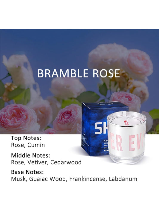 NOVO Scented Candle, 150g Natural Soy Wax Blend with Pure Essential Oils, Translucent Cup Creates Ambient Vibe for Home-