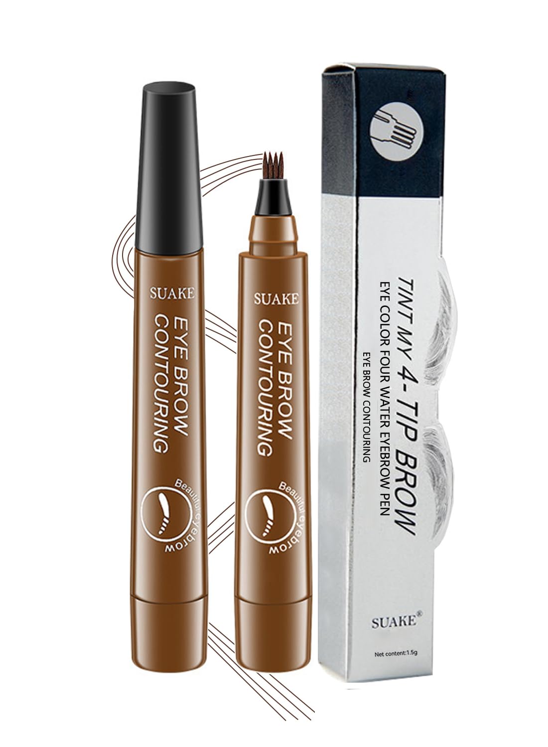 NOVO Eyebrow Pen Liquid with Micro-Fork Tip