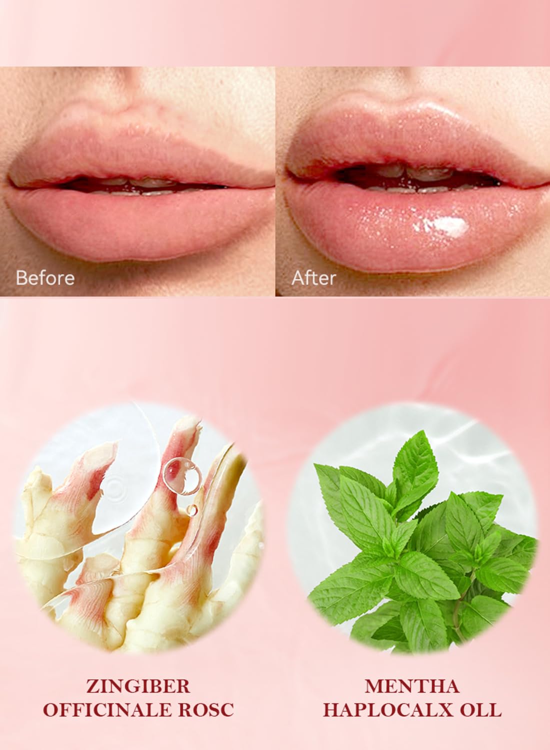 NOVO Mirror Lip Gloss, Moisturizing Long Lasting Liquid Lipstick with Essential Oil and Peppermint, Full Coverage Lightweight & High Shine Tint for Women-Red 01