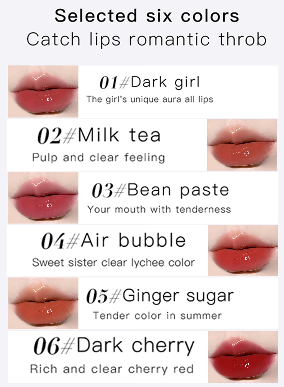 NOVO Jelly Lip Gloss, Mirror Long Lasting Waterproof Non Stick High Pigmented Glossy Liquid Lipstick, Moisturizing Hydrating & High Shine Plumping Oil  - Red 05