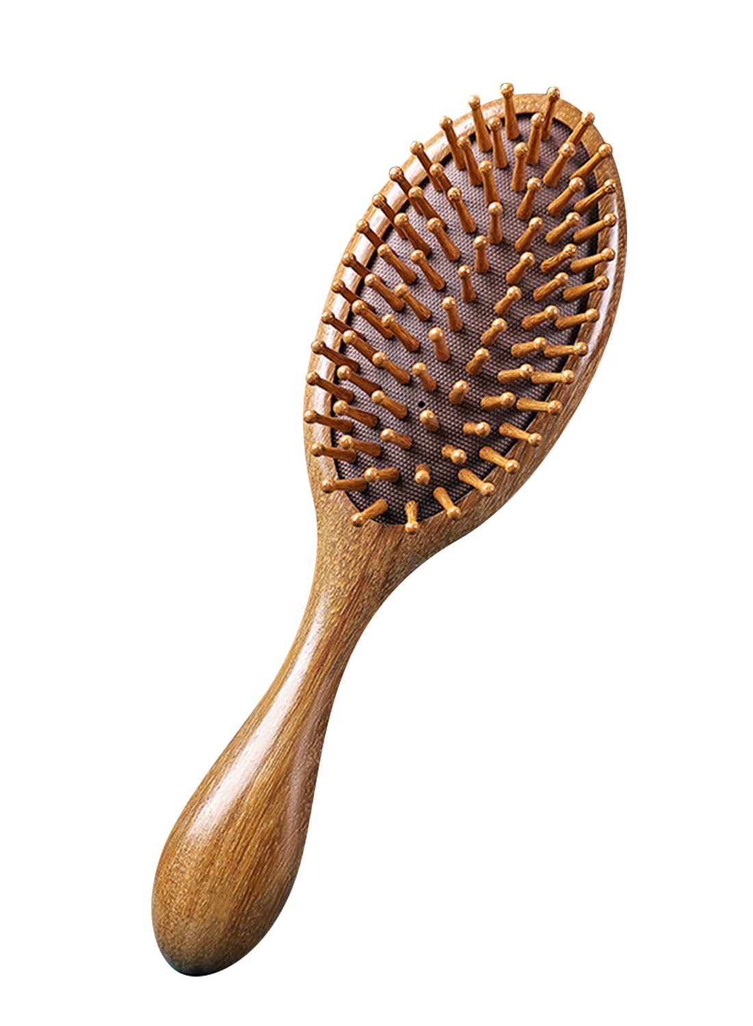 Hair Comb-Handmade 100% Natural Sandalwood &Anti-Static, Scalp Massage (Air Bag Comb-M)