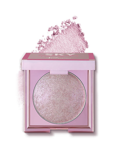 NOVO Highlighter Powder, Shimmering Glitter Long Lasting Waterproof Contour, Smooth Silk Fine Natural Illuminator for Nose Eye Face Body, Creates 3D Look 8G NO.02