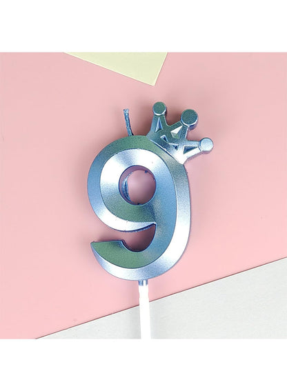 Birthday Number Candles for Cake Decoration, Glittery Cake Toppers with Cute Designs, Perfect for Kids' Parties, Anniversaries, and Celebrations-