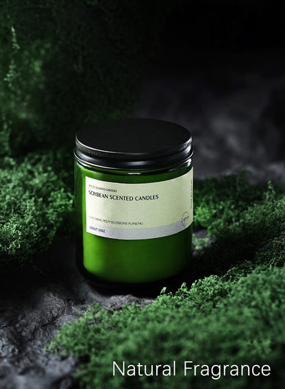 Scented Candle, Aromatherapy Soy Candles, 50 Hours Burn Time, Ideal for Home, Office D¨¦cor, 200g-Bergamot