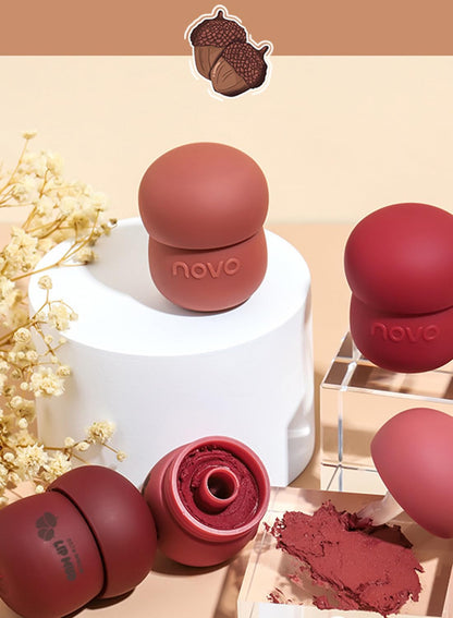 Matte Lipstick, Long Lasting Waterproof Non Stick Cup Easy Coloring Lip Gloss, Mist Face Velvet Lightweight Moisturizing Lip Stains Lip Tint for Women, Mud Texture - Color 544