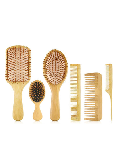 Hair Comb-Stylists Professional Hair Brush and Comb Set, Detangling and Styling Kit for Wet or Dry Hair (Styling Hair Comb 6PCS)