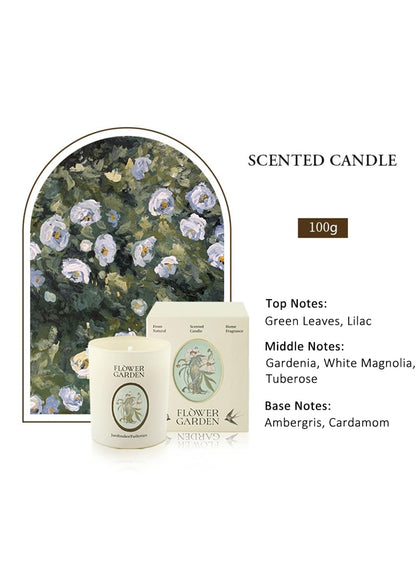 NOVO Scented Candle- 100g Natural Soy Wax Blend Aromatherapy Candle with Pure Essential Oils -Evening Breeze