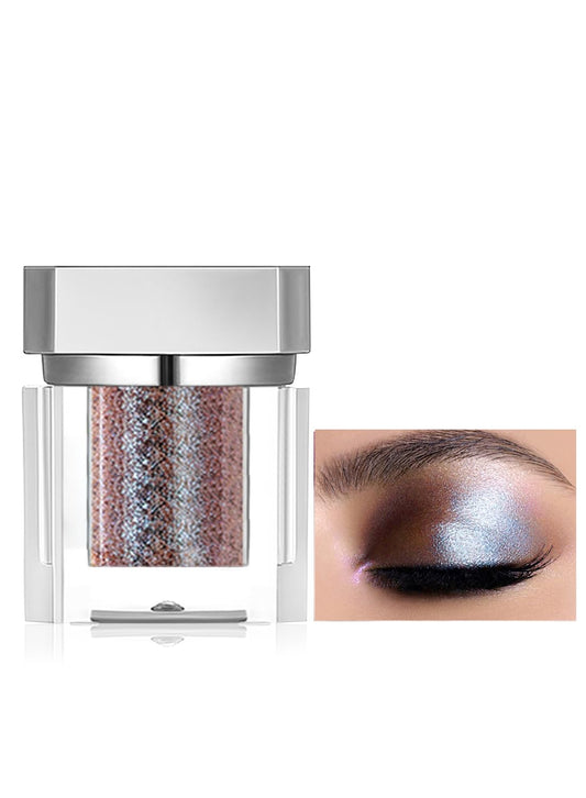 NOVO Eyeshadow Cream, Matte Glitter Shimmer Long-Lasting Highly Pigmented Mashed Potato Eyeshadow Powder, Long Wearing Eye Makeup Pink/Purple S700