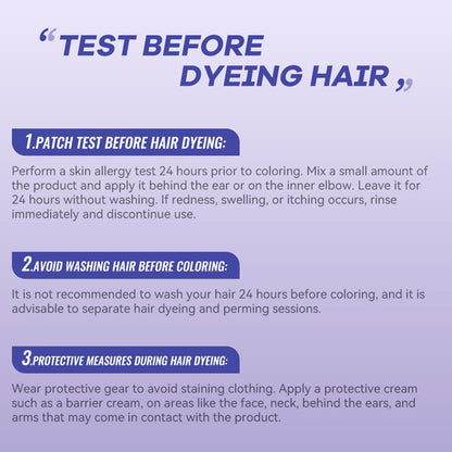 NOVO Natural Plant Bubble Hair Dye Kit with Comb, Long Lasting Pure Plant Extract for Grey Hair Color Bubble Dye, Easy to Use Hair Dye for Women Men 200ml Natural Black