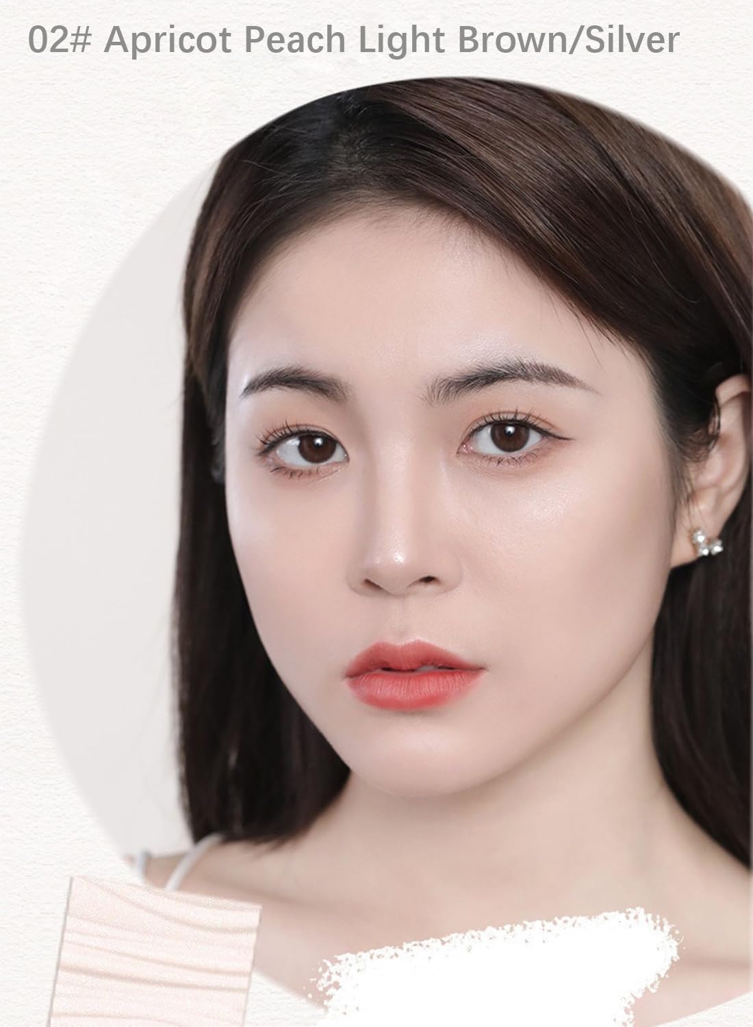 NOVO Three Colors Contour Palette, Makeup Palette Contain Contour and Highlighter, Long Lasting Waterproof Eye Makeup Palette, Contouring Palette, Matte Radiance Luminizer #01