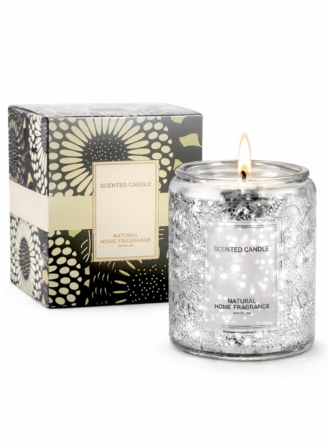 Scented Candle, Luxury Aromatherapy Soy Wax Candles, 40 Hours Clean Burn for Home D¨¦cor, 200g-Blackcurrant