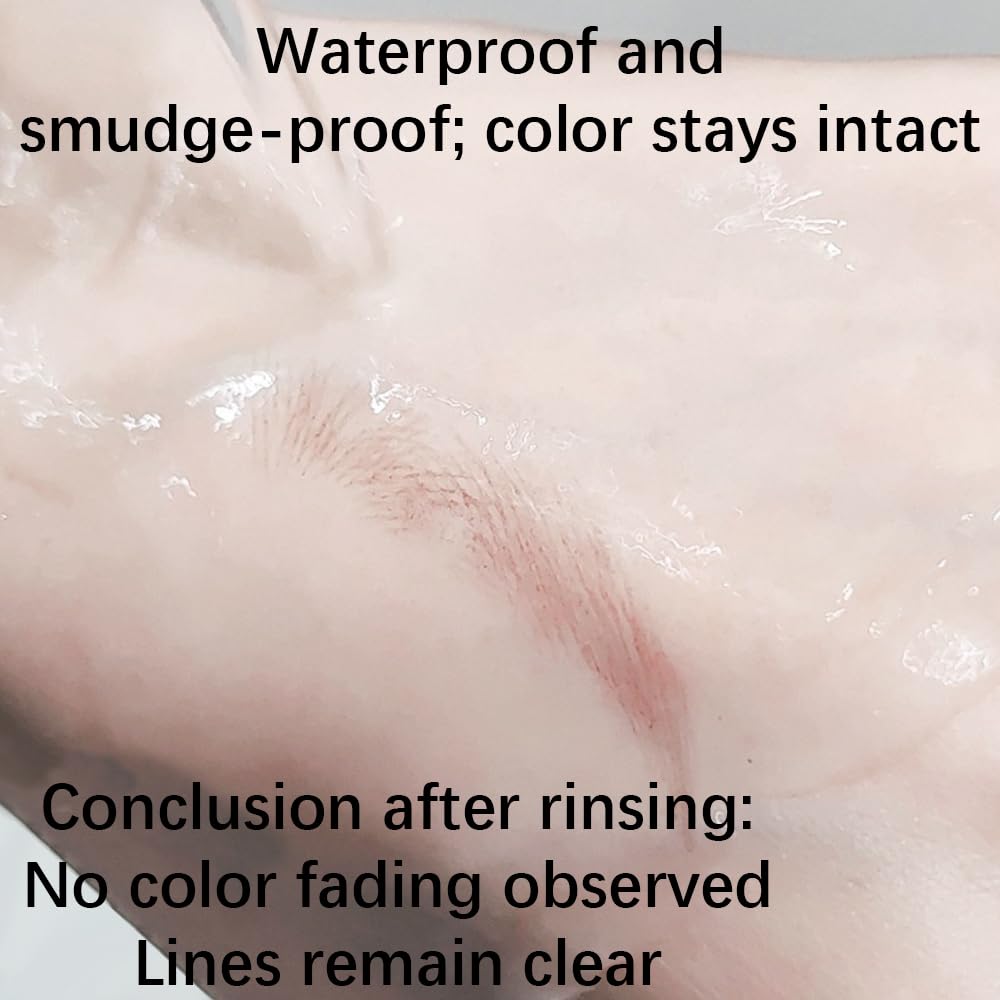 NOVO Eyebrow Pencil Liquid, Precise 4 Pronged Brow Pen, Lasting Waterproof S01