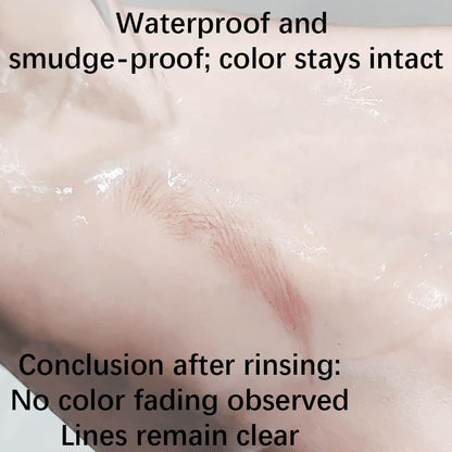 NOVO Eyebrow Pencil Liquid, Precise 4 Pronged Brow Pen, Lasting Waterproof S01