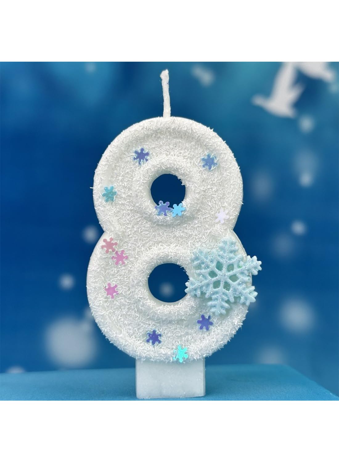 7cm Birthday Number Candles for Cake Decoration, Glittery Cake Toppers with Cute Designs, Perfect for Kids' Parties, Anniversaries, and Celebrations-Green Turtle(No.0)