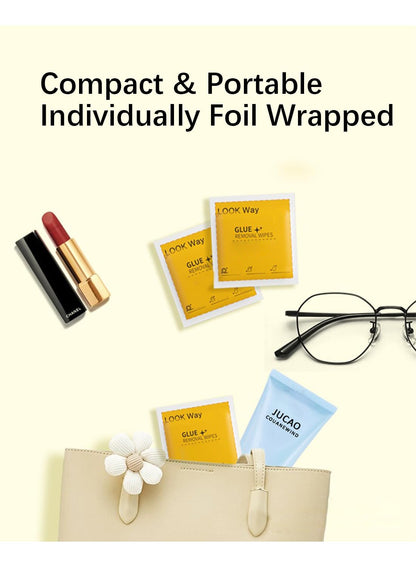 Adhesive Remover Wipes, No-Scratch Glue Residue Cleaner, Fresh Scent, Portable for Car, Home Surfaces and Appliances, 76Pcs