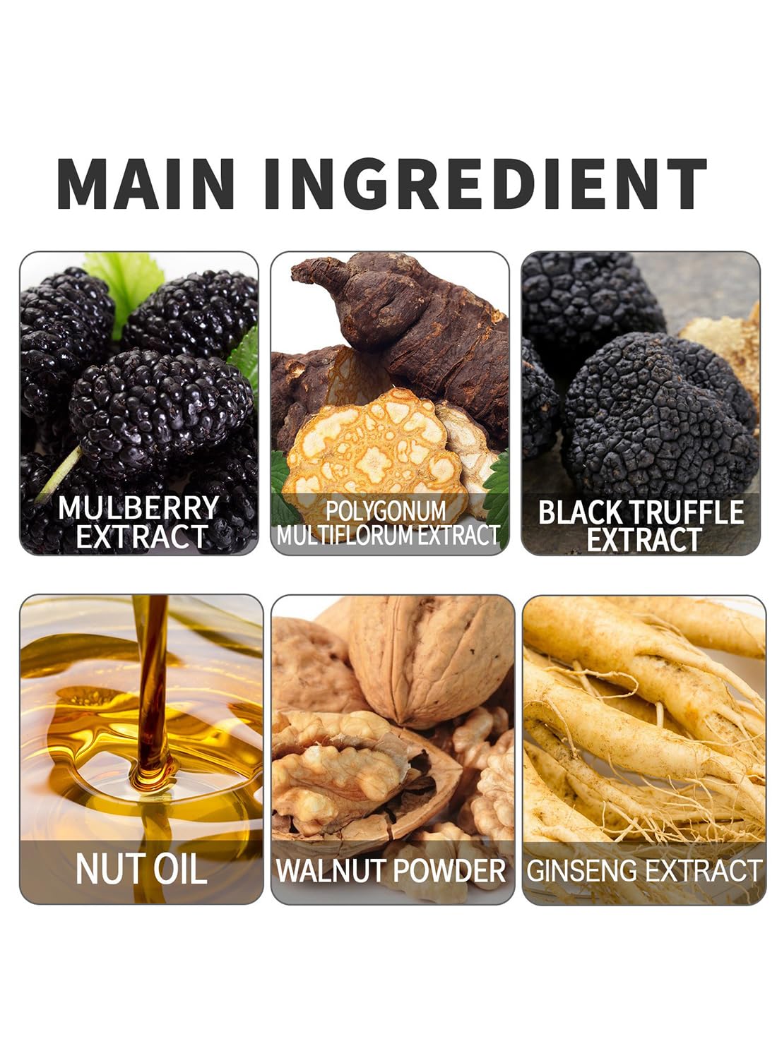 NOVO Fruit Hair Dye Cream, Natural Fruit Hair Dye with Comb for Grey Hair Coverage, Plant Extract Non Damage Mild Hair Dye Cream for All Hair Types 80ml Brown/Black
