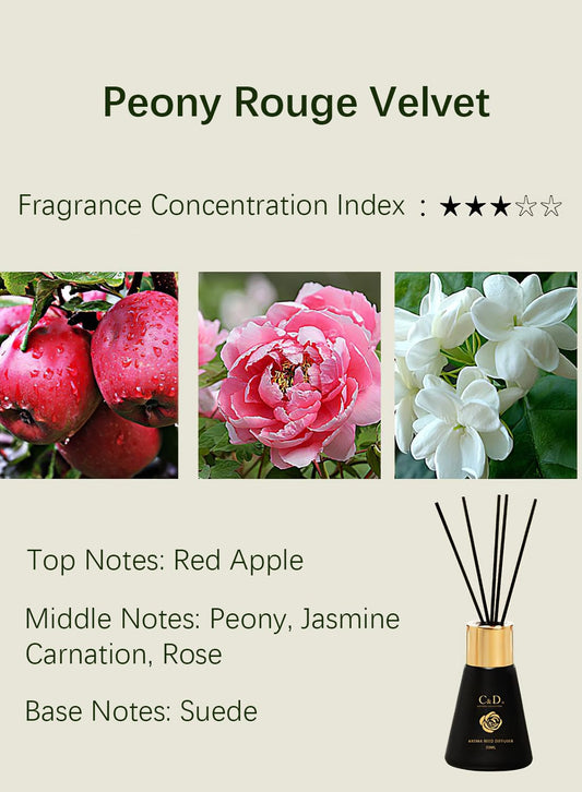 NOVO Scented Oil Reed Diffuser, Home Fragrance