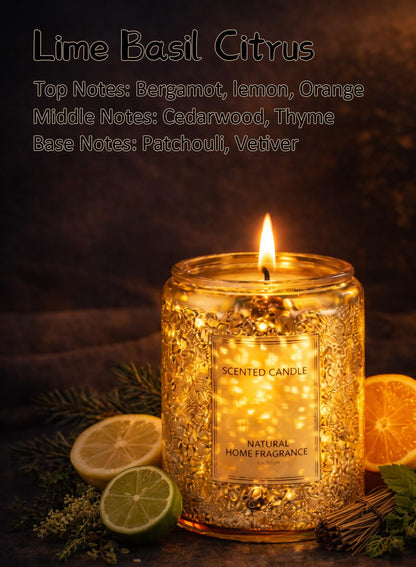 Scented Candle, Luxury Aromatherapy Soy Wax Candles, 40 Hours Clean Burn for Home D¨¦cor, 200g-Blackcurrant