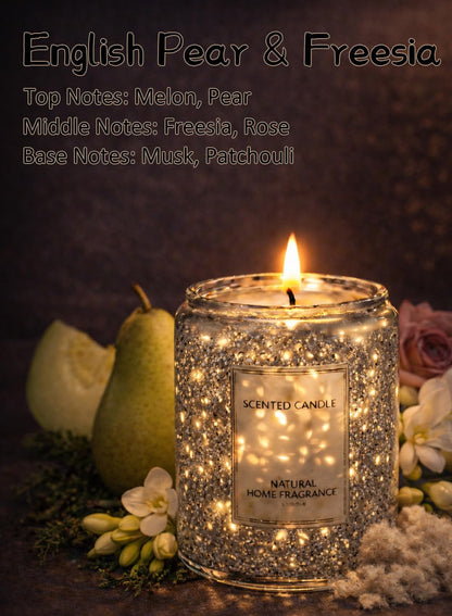 Scented Candle, Luxury Aromatherapy Soy Wax Candles, 40 Hours Clean Burn for Home D¨¦cor, 200g-Blackcurrant