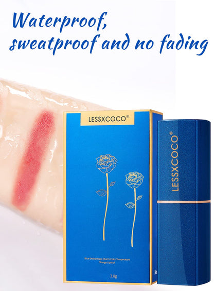 NOVO Magic Color Changing Lipstick, Moisturizing Long Lasting  Waterproof Lightweight Non-Stick Cup & Smooth Tint for Women 1Pcs