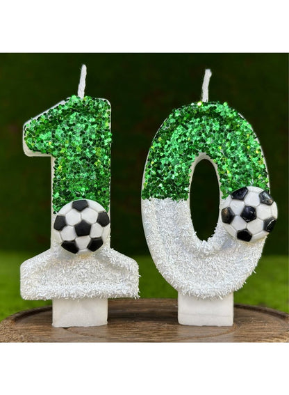 7cm Birthday Number Candles for Cake Decoration, Glittery Cake Toppers with Cute Designs, Perfect for Kids' Parties, Anniversaries, and Celebrations-Green Turtle(No.0)