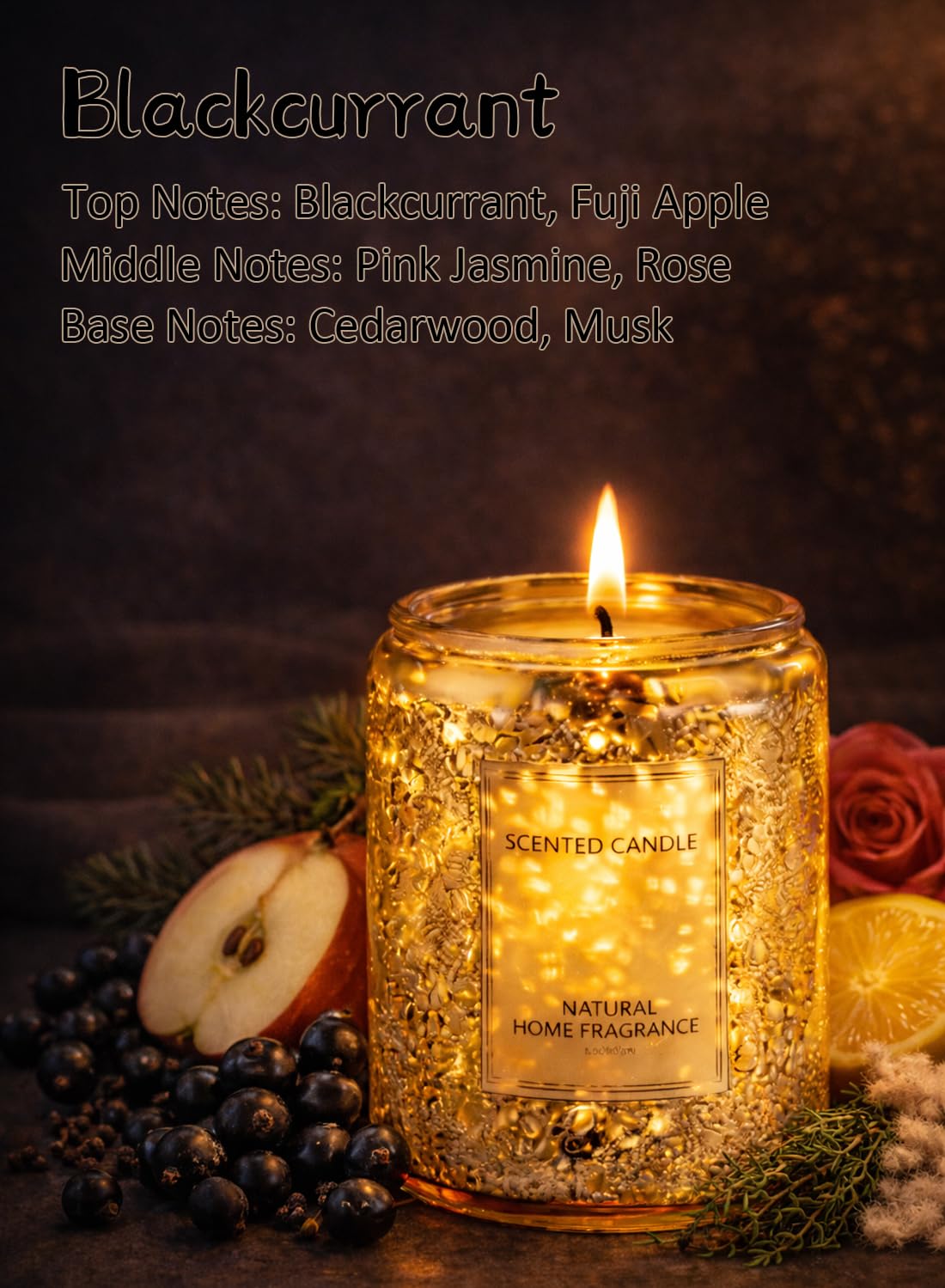 Scented Candle,40 Hours Clean Burn for Home D¨¦cor, 200g